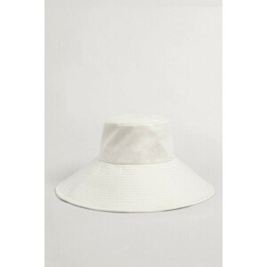 KLOBÚK GANT D1. SUN HAT biela L/XL