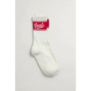 PONOŽKY GANT D2. SPORT SOCKS biela 36/38