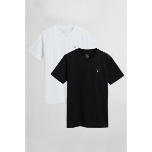 SPODNÁ BIELIZEŇ GANT C-NECK T-SHIRT 2-PACK rôznofarebná 122/128