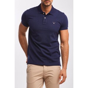 POLOKOŠEĽA GANT ORIGINAL SLIM PIQUE SS RUGGER modrá XL