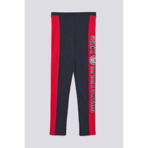 LEGÍNY GANT D1. CREST SHIELD LEGGINGS modrá 176