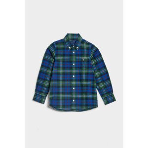 KOŠEĽA GANT D2. CHECK SHIRT zelená 98/104