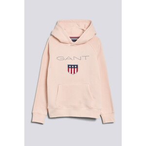 MIKINA GANT GANT SHIELD HOODIE ružová 158/164