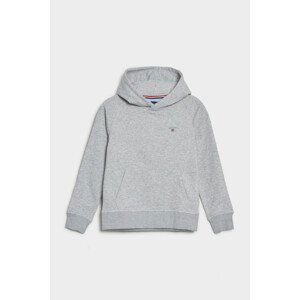 MIKINA GANT D1. THE ORIGINAL SWEAT HOODIE šedá 122/128