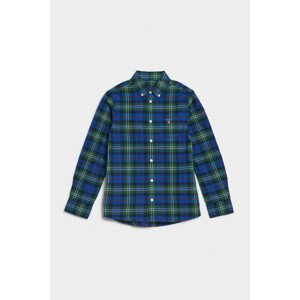 KOŠEĽA GANT D2. CHECK SHIRT zelená 146/152