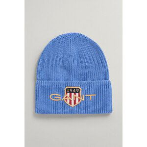 ČAPICA GANT D1. ARCHIVE SHIELD BEANIE modrá S/M