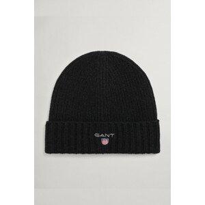 ČAPICA GANT D1. WOOL LINED BEANIE čierna S/M