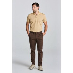 NOHAVICE GANT HALLDEN TWILL CHINOS hnedá 32/32