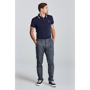 NOHAVICE GANT D1. HALLDEN TWO TONE PANT modrá 46