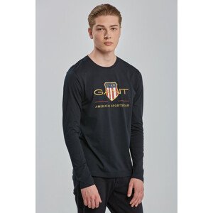 TRIČKO GANT ARCHIVE SHIELD LS T-SHIRT čierna L