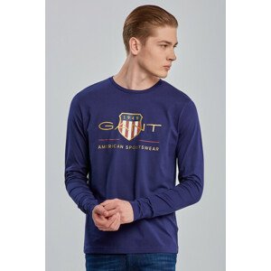 TRIČKO GANT ARCHIVE SHIELD LS T-SHIRT modrá S