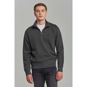 MIKINA GANT D1. SACKER RIB HALF ZIP šedá XXXL