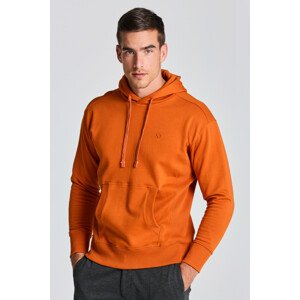 MIKINA GANT D1. ICON G ESSENTIAL SWEAT HOODIE oranžová S