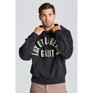 MIKINA GANT D1. LUXE HOODIE čierna S