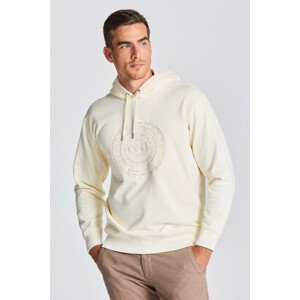 MIKINA GANT D2. MONOGRAM SWEAT HOODIE hnedá M