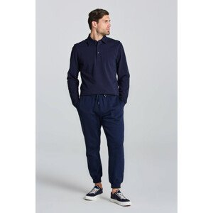 TEPLÁKY GANT TONAL ARCHIVE SHIELD PANTS modrá XS