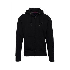 MIKINA GANT THE ORIGINAL FULL ZIP HOODIE čierna S