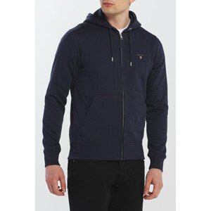 MIKINA GANT THE ORIGINAL FULL ZIP HOODIE modrá L