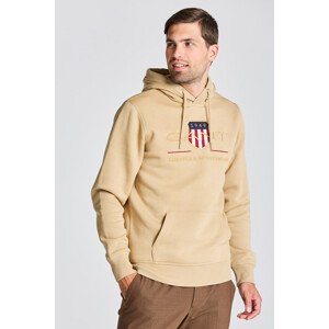 MIKINA GANT ARCHIVE SHIELD HOODIE hnedá S