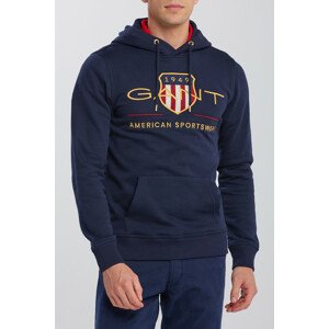 MIKINA GANT ARCHIVE SHIELD HOODIE modrá 5XL