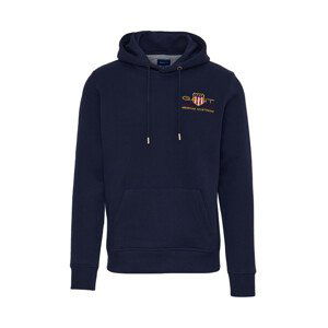 MIKINA GANT MEDIUM ARCHIVE SHIELD HOODIE modrá S