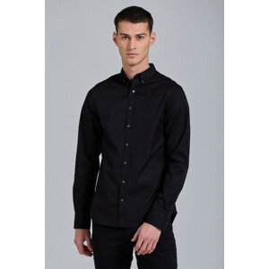 KOŠEĽA GANT SLIM PINPOINT OXFORD CLU BD čierna XL