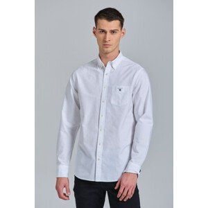 KOŠEĽA GANT REG OXFORD SHIRT BD biela S