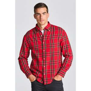 KOŠEĽA GANT D1. REL TARTAN TWILL SHIRT červená M