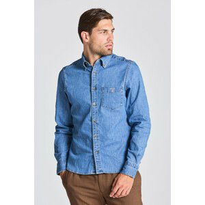 KOŠEĽA GANT D1. SLIM DENIM SHIRT modrá S