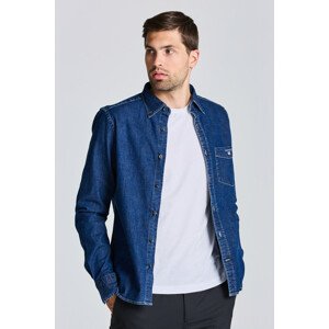 KOŠEĽA GANT D1. SLIM DENIM SHIRT modrá S