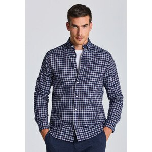 KOŠEĽA GANT D1. REG GINGHAM TWILL SHIRT modrá S