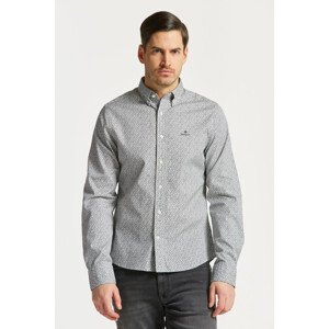 KOŠEĽA GANT D2. SLIM SMALL PAISLEY OXF SHIRT modrá S