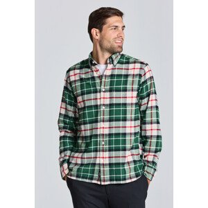 KOŠEĽA GANT D2. REG UT FLANNEL TARTAN SHIRT zelená S