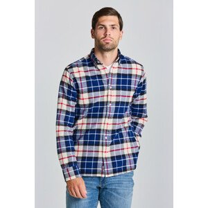 KOŠEĽA GANT D2. REG UT FLANNEL TARTAN SHIRT modrá S