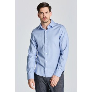 KOŠEĽA GANT D2. SLIM SOLID TWILL SHIRT modrá S