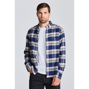 KOŠEĽA GANT D2. REG UT FLANNEL CHECK SHIRT modrá S