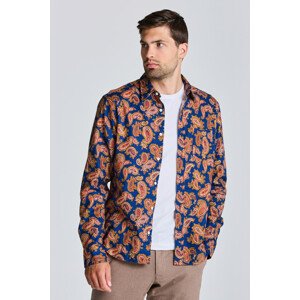 KOŠEĽA GANT D2. REG UT PAISLEY TWILL SHIRT modrá M