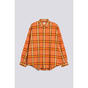 KOŠEĽA GANT W. REL PLAID OXFORD SHIRT oranžová S