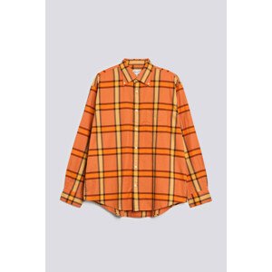 KOŠEĽA GANT W. REL PLAID OXFORD SHIRT oranžová L