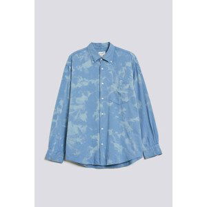 KOŠEĽA GANT W. REL COTTON WOOL BLEACHED SHIRT modrá M