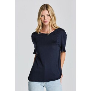 TRIČKO GANT DRAPE SS T-SHIRT modrá S