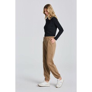 TEPLÁKY GANT REL ICON G ESSENTIAL PANTS hnedá XS