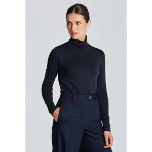 ROLÁK GANT D1. JERSEY LS TURTLENECK modrá M