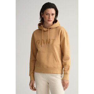 MIKINA GANT D2. TONAL HOODIE hnedá M