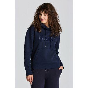 MIKINA GANT D2. TONAL HOODIE modrá L