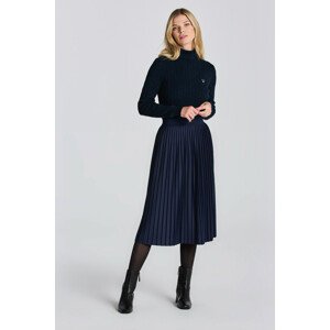 SUKŇA GANT D1. PLEATED JERSEY SKIRT modrá XS