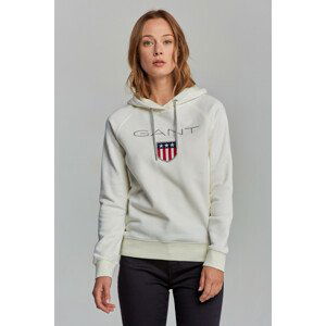 MIKINA GANT GANT SHIELD SWEAT HOODIE biela M