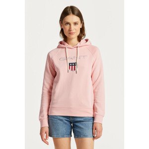 MIKINA GANT SHIELD SWEAT HOODIE ružová L