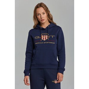 MIKINA GANT ARCHIVE SHIELD SWEAT HOODIE modrá S