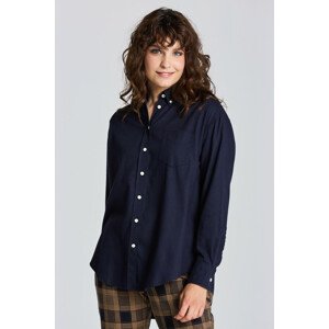 KOŠEĽA GANT D2. RELAXED FLANNEL SHIRT modrá 44